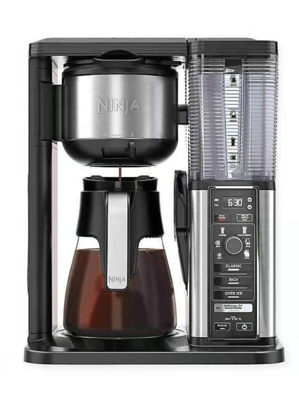 Ninja Programmable Coffee Maker in Stainless Steel and Black